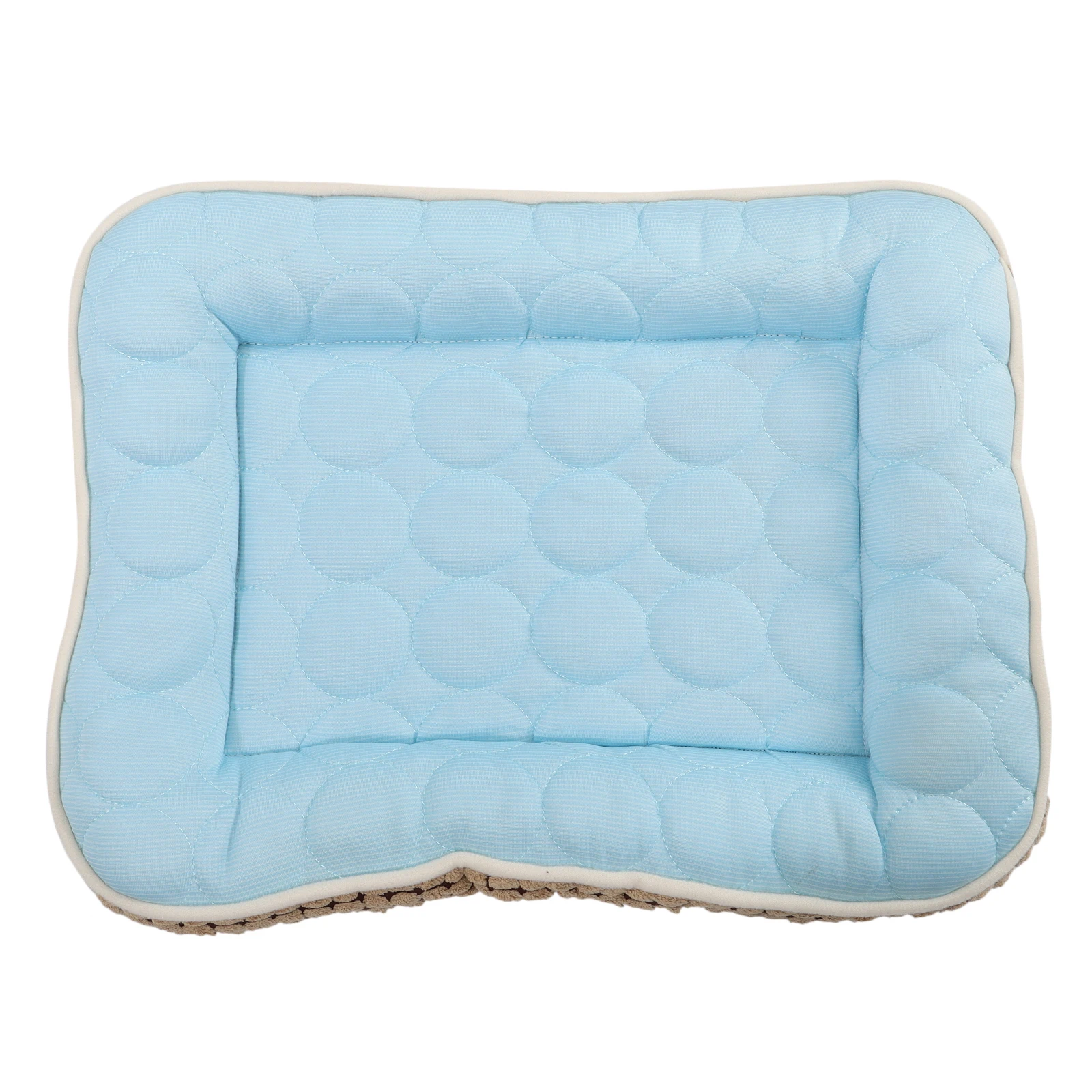 

Cushions Cool Pet Mat Supply Cat Summer Seat Puppy Bed Blue Sleeping Dog Cooling