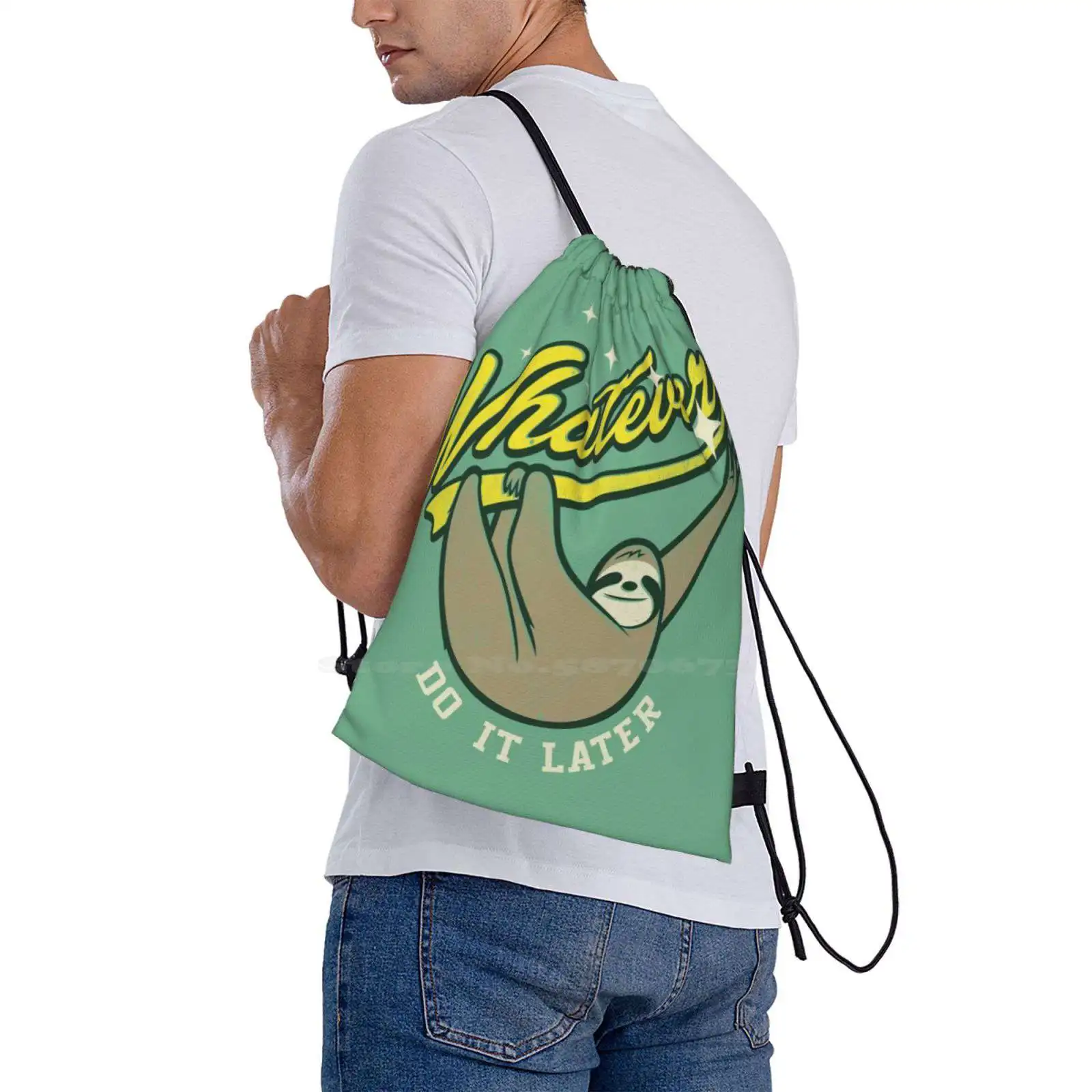 Sloth mascote mochila para esportes, moda, venda especial