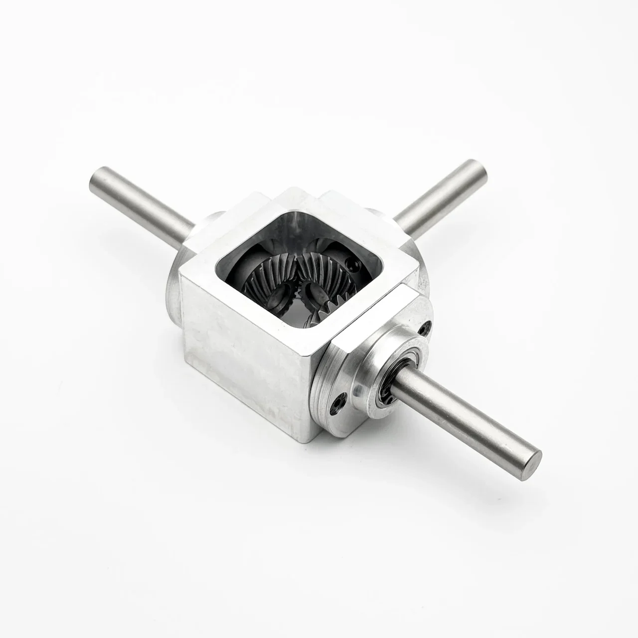 

1:1 Commutator Right Angle Transmission Gearbox 1M 20T 6MM 8MM 10MM Spiral Bevel Gear Reduction Gearbox