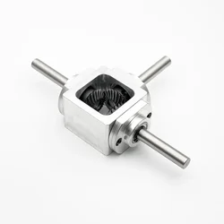1:1 Commutator Right Angle Transmission Gearbox 1M 20T 6MM 8MM 10MM Spiral Bevel Gear Reduction Gearbox