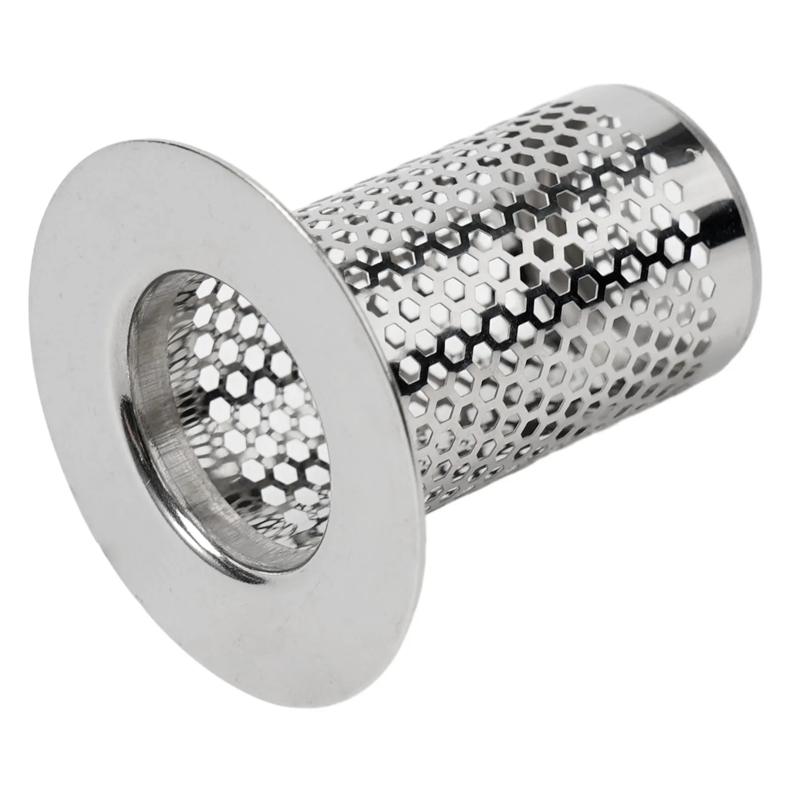 304 Stainless Steel Shower Drain Strainer for Bathroom Sink Floor Drain Hair Catcher Designed for Frequent Cleaning Cycles
