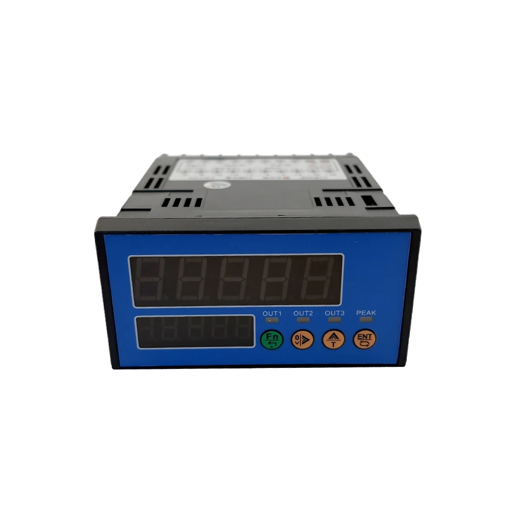 Industrial Weighing Sensor Set Round Bellows Load Cell 10kg-5T & Digital Indicator with 3 Relay Alarm Outputs Control System