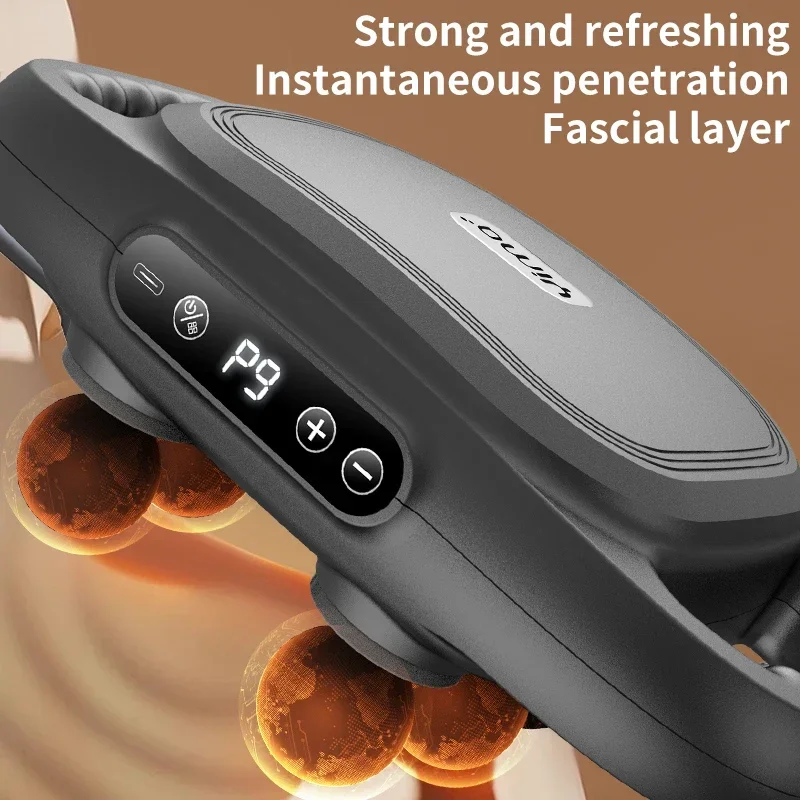 Xiaomi Fascia Gun Six-head Muscle Relaxation Massage Professional Grade Wireless Waist Back Masajeador Deep Frequency Vibration