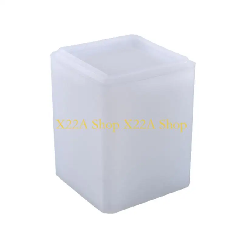 قالب سيليكون شمعة فريد من نوعه لفرش مكياج الجص اليدوي المصنوع يدويًا.