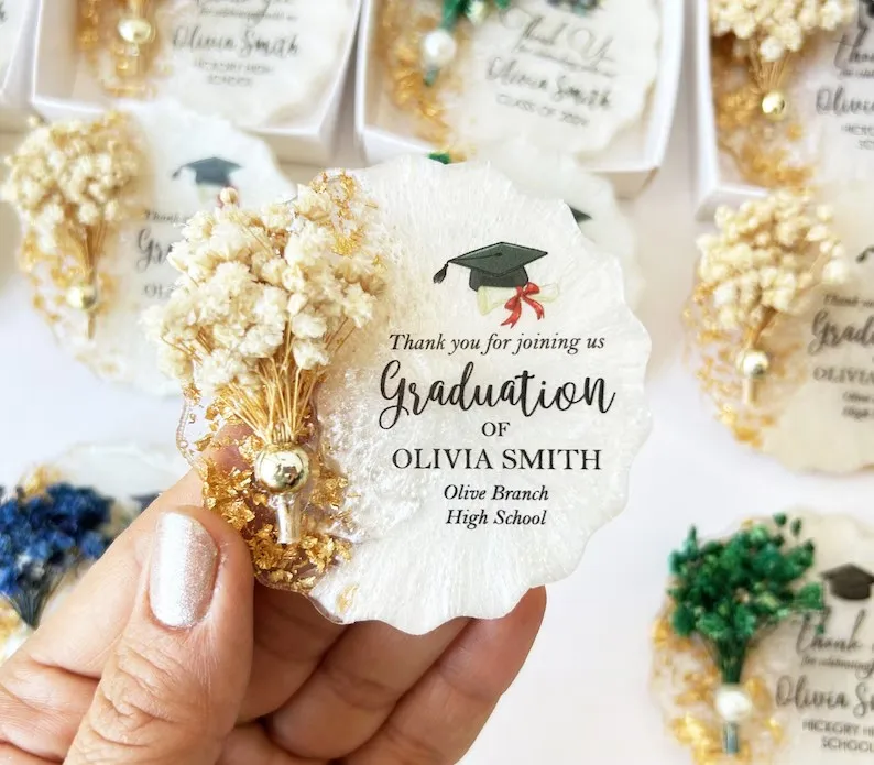 

Выпускной вечеринка класса 2025 года, выпускные сувениры для гостей, выпускные подарки, магнитные сувениры, выпускные украшения, Tha