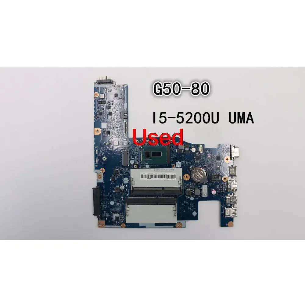 

Используется для Lenovo G50-80 материнская плата ноутбука NM-A362 CPU I5-5200U UMA FRU 5B20H14371 5B20H14421