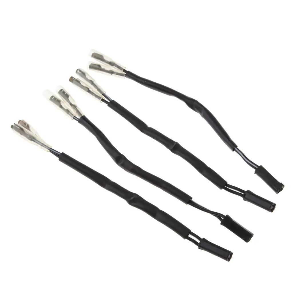 Turn Signal Adapter Plug Blinker Connector Rubber Two Pin Direct Fit for Suzuki TL1000S TL1000R SV650 SV1000