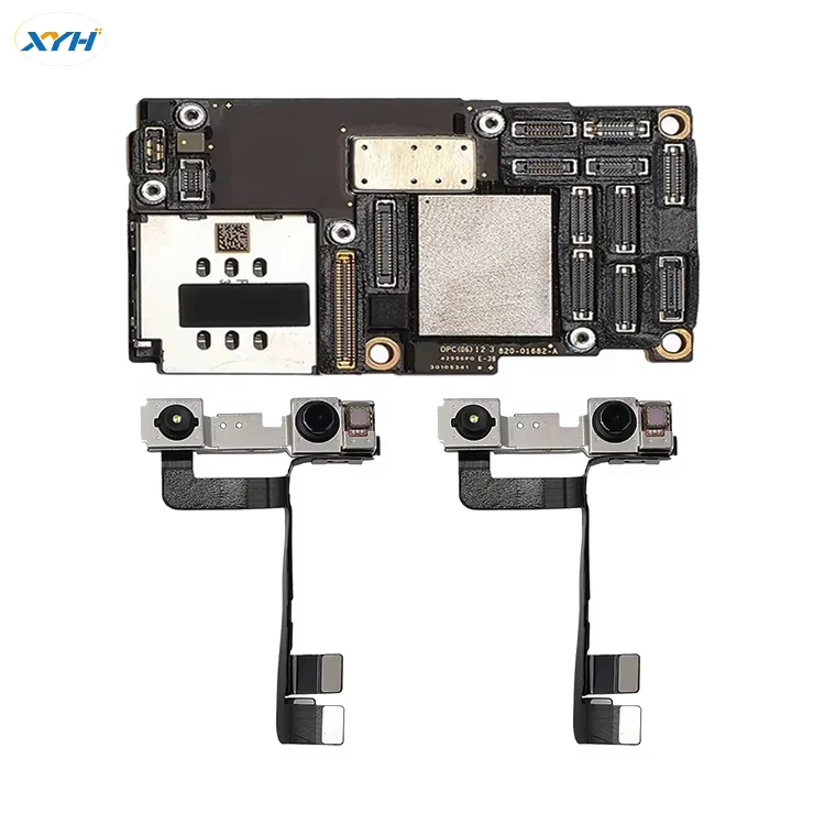 Originele Ontgrendeld Moederbord voor Iphone X XS XR 11 12 13 14 Pro Max 32 gb 128 gb 256 gb Logic Board Moederbord Met Vingerafdruk