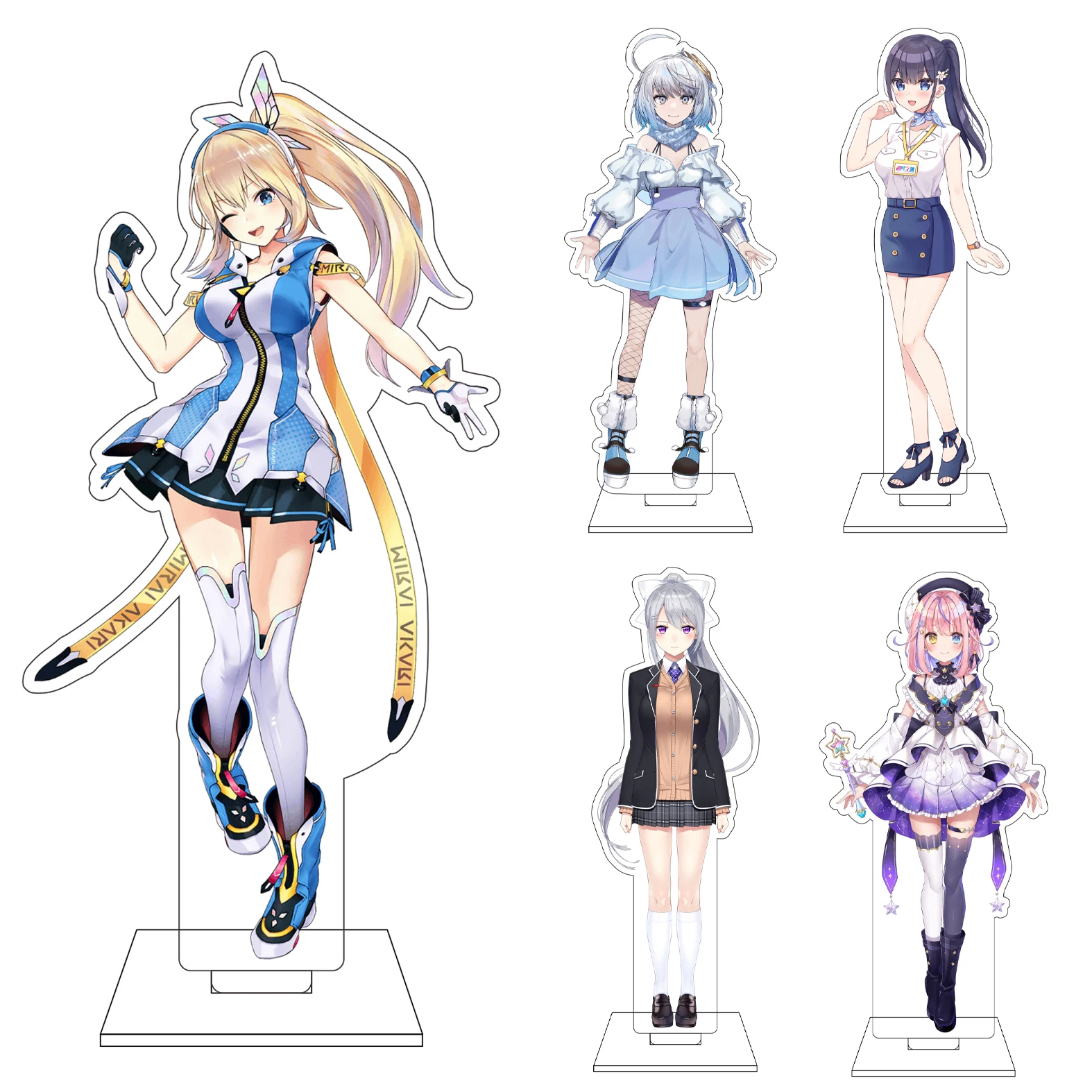 16CM Anime VTuber Cosplay Acrylic Figure Stand Plate Eileen ‌Kurikoma Komaru  Ornaments Gifts