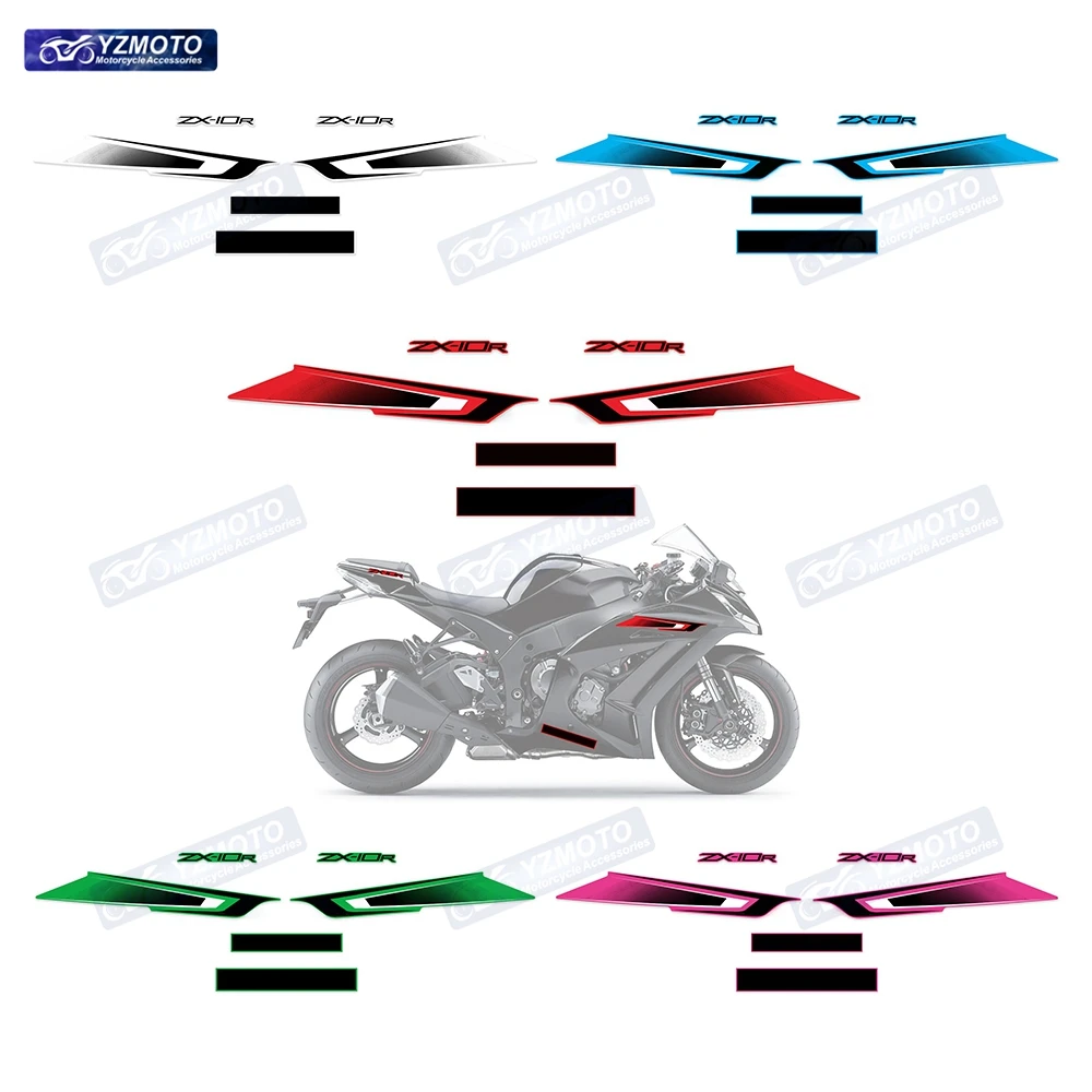 

Для ZX-10R ZX 10R 2011 2012 2013 2014 2015 мотоцикл полный гоночный обтекатель наклейка светоотражающая наклейка на кузов комплект наклеек