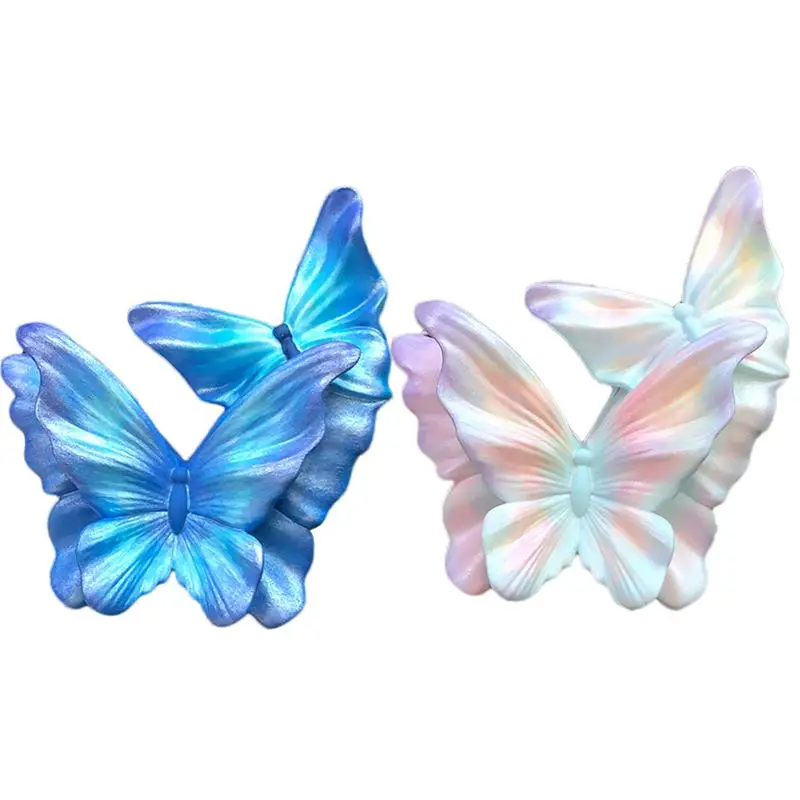 

Car Butterfly Air Freshener Vent Clip Vehicle Decor Air Outlet Bling Auto Vent Perfume Diffuser Interior Accessory for automobil