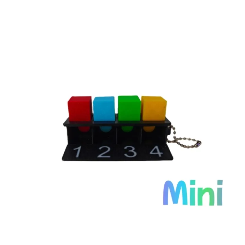 اللون العقلي مباراة مكعب المرحلة الخدع السحرية أوهام الحيل Mentalism الدعائم السحرية عن قرب ماجيا الساحر علم النفس مضحك