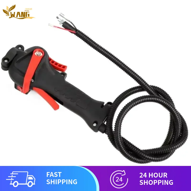 

Brush cutter Handle bar throttle cable For Backpack control garden Auger Drill Lawn Mower Hedge Trimmer Grass Cutter