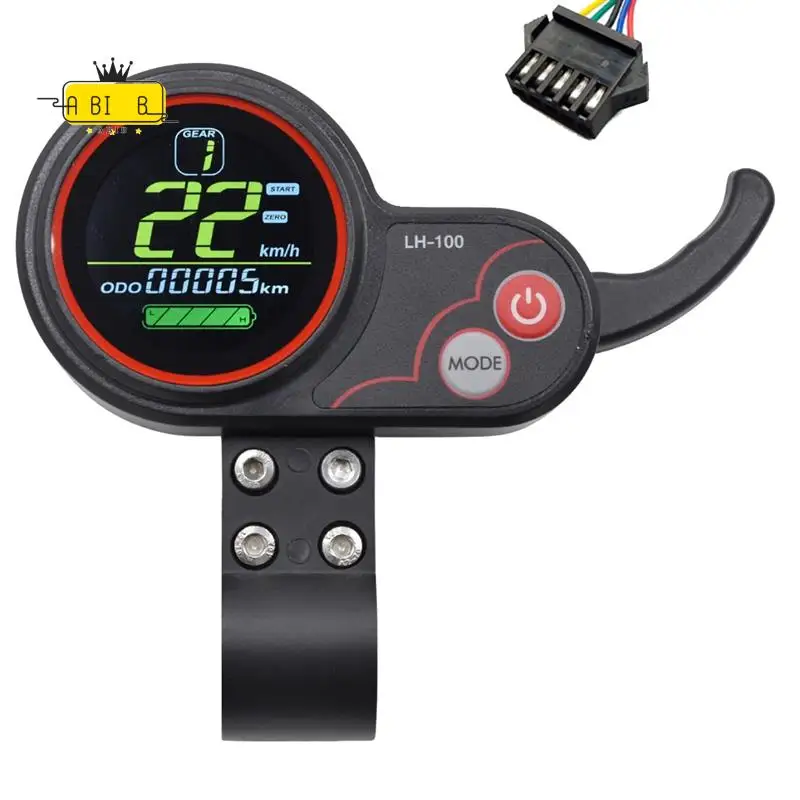 

Приборная панель с ЖК-дисплеем ABIB-LH100, подходит для электрического скутера/спидометра Kugoo (разъем SM 5PIN)