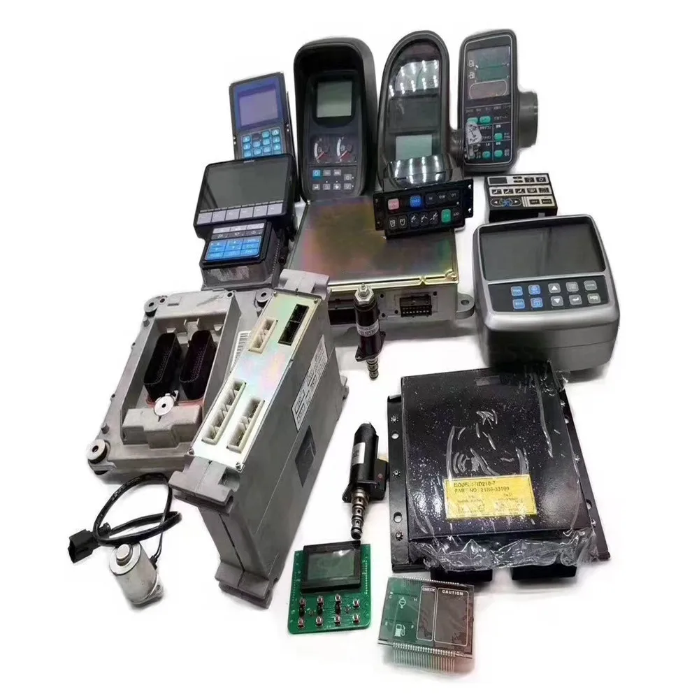 Excavator Parts Panel Controller LCD Display Meter Computer Board For Komatsu Kobelco Doosan Daewoo Hitachi