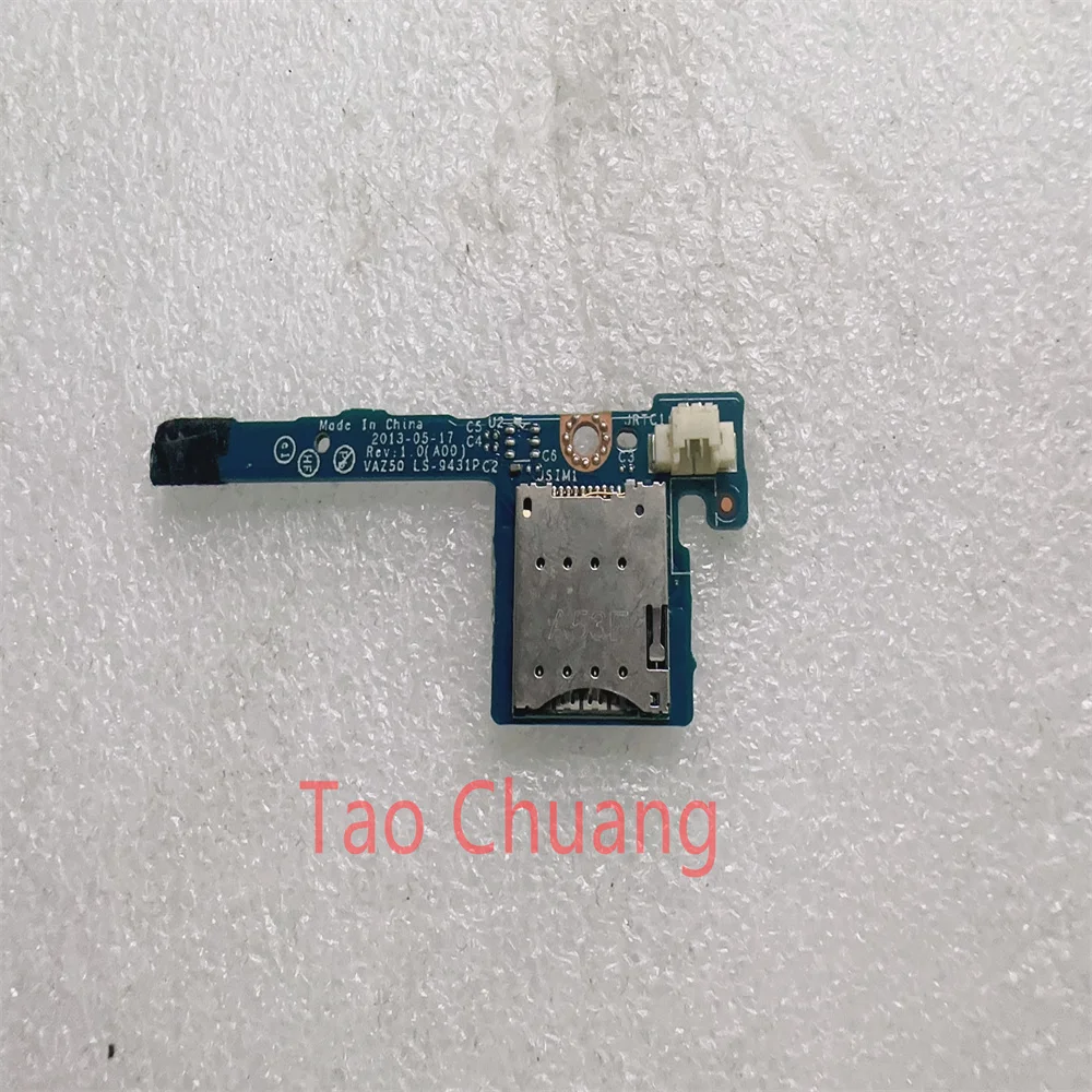 For Dell Latitude E7240 7240 SD Card Reader Board 0YY58C LS-9431P
