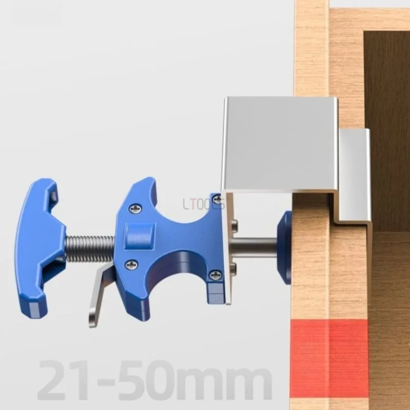 

Установка передней панели ящика Зажим с храповым механизмом Фиксированный быстродействующий и выпускной зажим Деревообрабатывающая мебельная панель Простой монтажный зажим