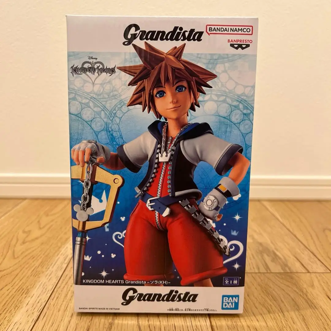Op voorraad: BANPRESTO KINGDOM HEARTS Grandista Sora PVC anime-actiefiguur, model, verzamelobject.