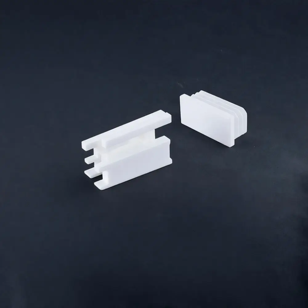 Rectangular Square Pipe End Caps Plastic Inserts For Metal Tubing Furniture Feet Pads Floor Protection Accessories