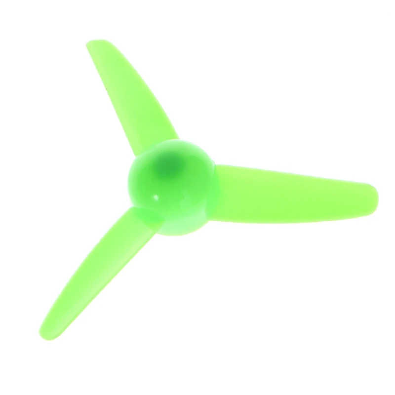 1PC Wind Power Toy Three Plastic Propeller Accessories Shaft Diameter 2mm