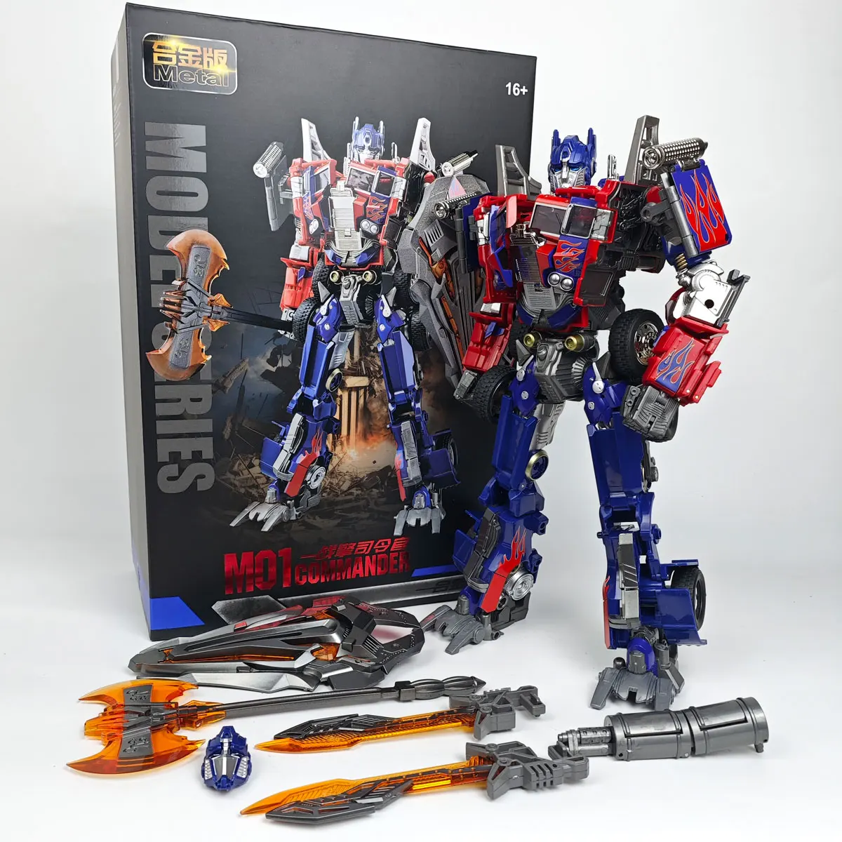 

Transformation Black Apple M01 M-01 M01 M01D OP Commander Metal WJ Action Figure Robot Toy Gift