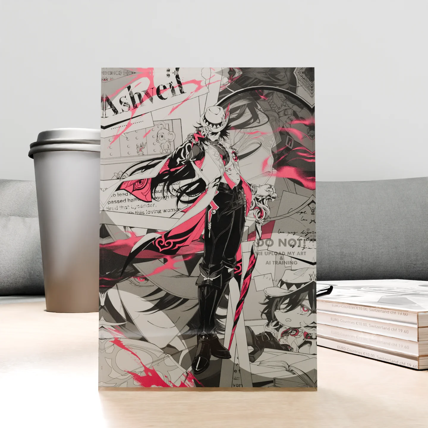 Honkai Star Rail Ashveil HSR P - Desk Setup Poster avis et prix