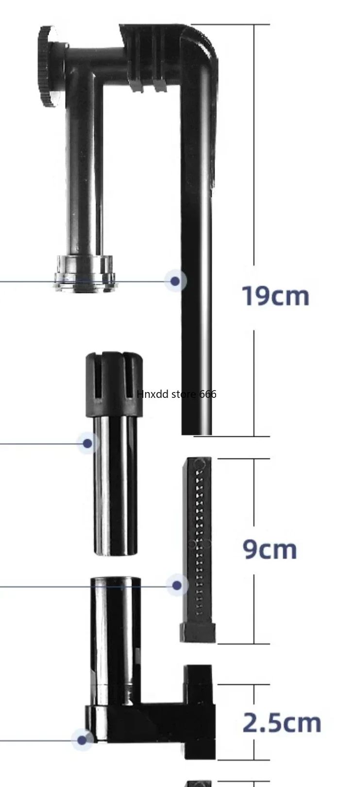 Biddock fish tank filter wall-mounted external oxygenation silent small