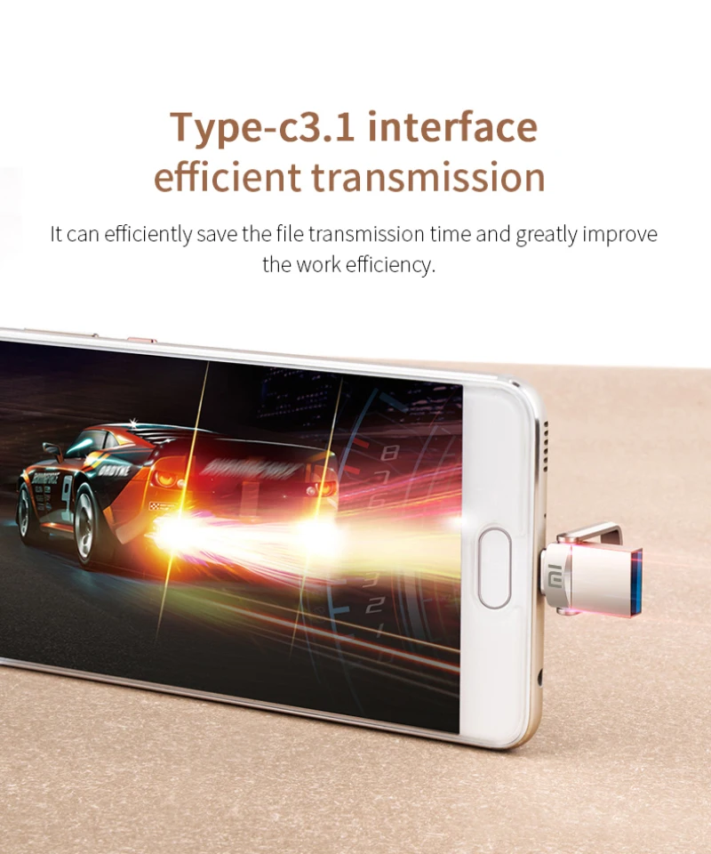 XIAOMI Original 2TB USB 3.1 Flash Drive High-Speed Pen Drive 1TB Metal Waterproof Type-C USB Memory For Computer Storage Devices