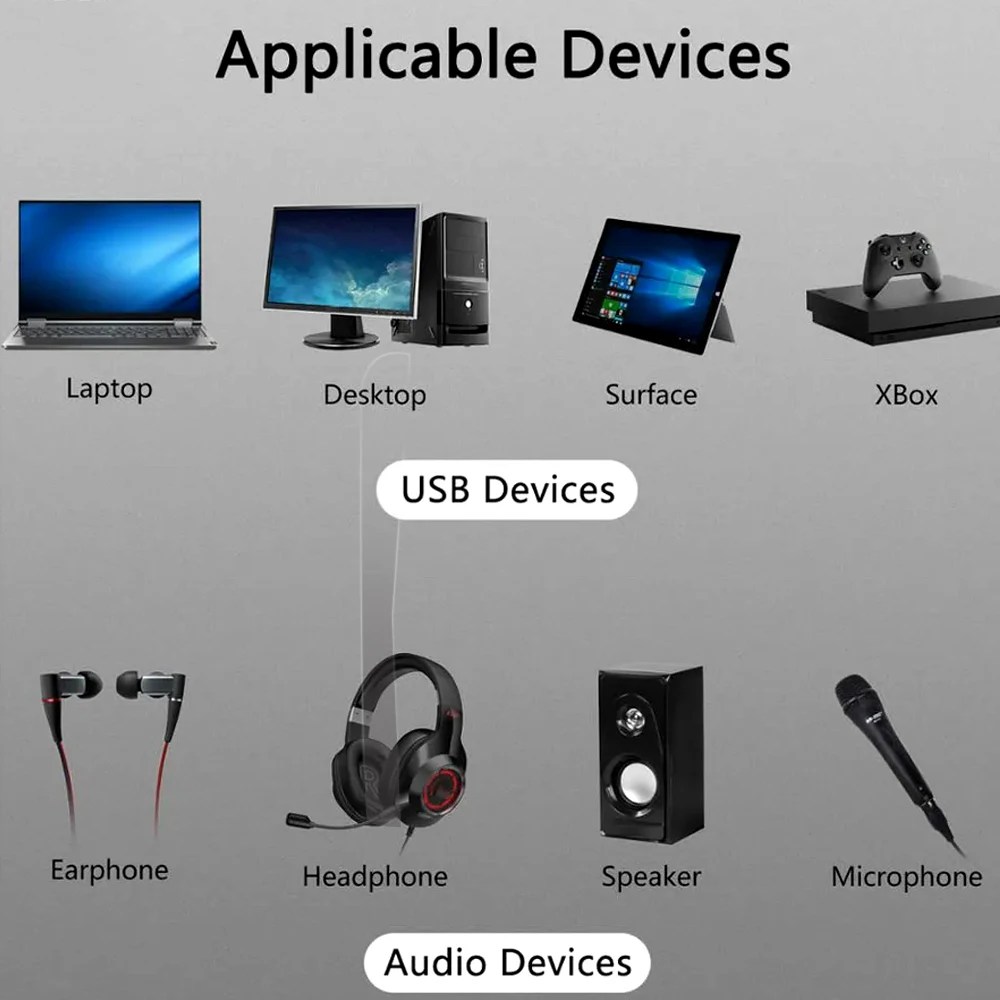 Mini External Usb To 3.5mm Mic Headphone Jack Stereo Headset 3d Sound Card Audio Adapter New Speaker Interface For Laptop