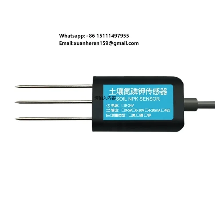 

Заводская цена, популярный измерительный прибор NPK для почвы, датчик NPK RS485 для садоводства и сельскохозяйственных исследований