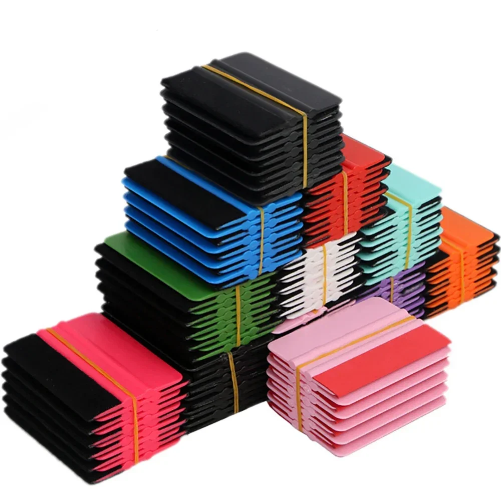 1/10pcs Vinyl Wrap Felt Edge Squeegee Scraper Car Tinting Film Tools Window Tint Wallpaper Decal Sticker Applicator