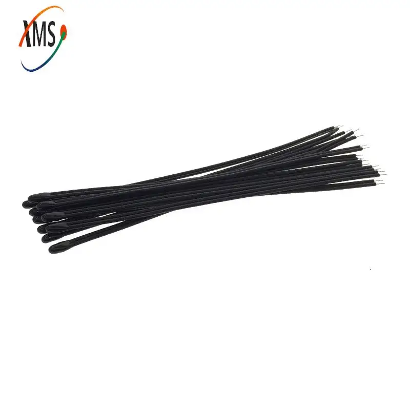 1pcs 10K B Value 3435 Error 1% MF52D103F3435L=60mm/110mm 28AWG Terned Head Diameter 3.1MM NTC Thermistor Temperature Sensor