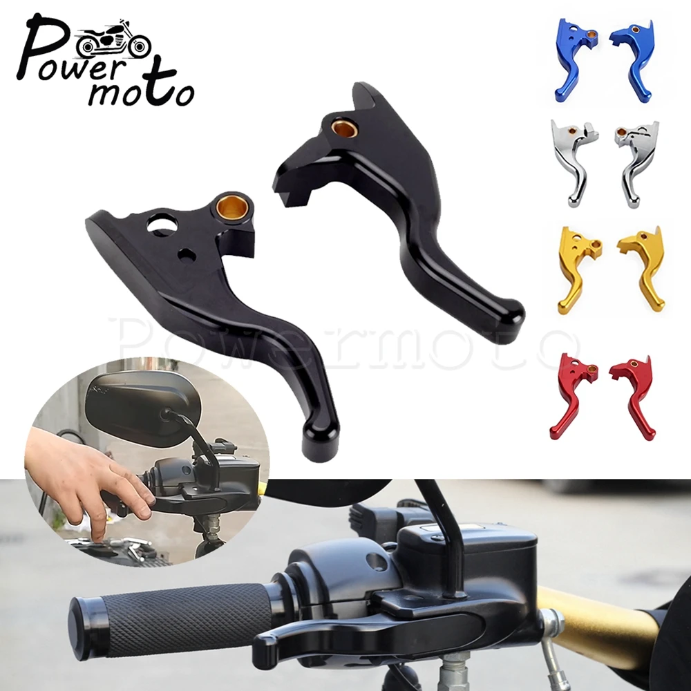 Motorcycle Handle Lever For Softail Fat Bob FXFB FXFBS 2018-24 Fat Boy FLFB FLFBS FLSTF/I FLSTFB Hand Brake Clutch Lever 2015-24