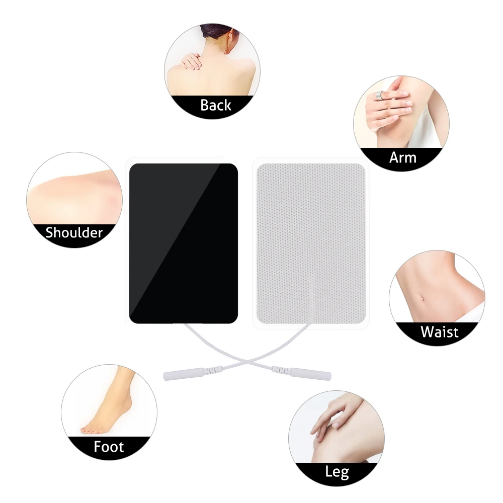 100/50/30/20P TENS EMS Electrode Pads Gel Patch For Electrode Stickers Electrodes Physiotherapy Massager Nerve Muscle Stimulator