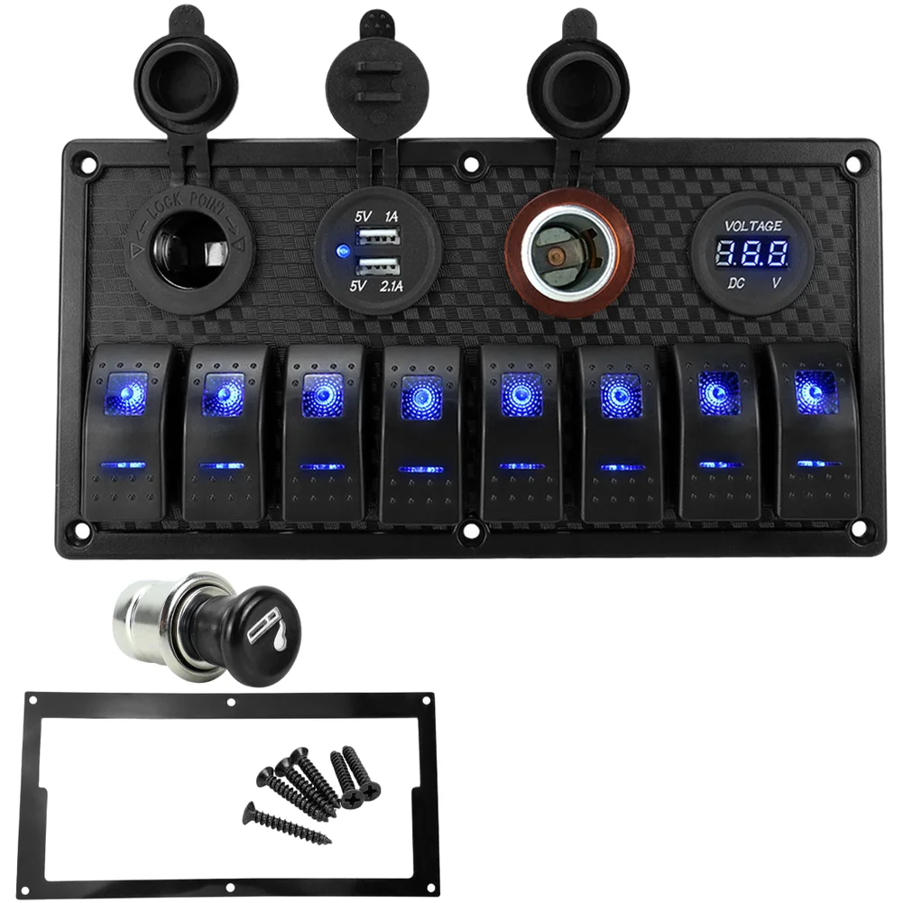 Dual 12V Sockets 8 …