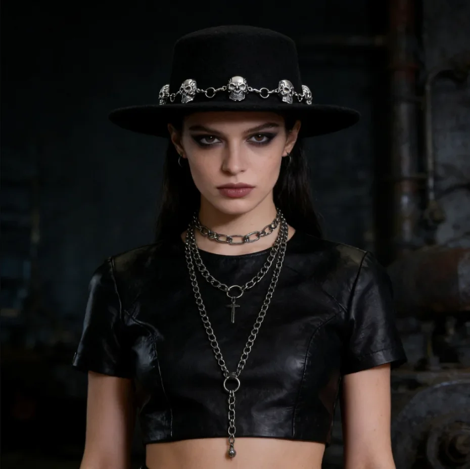 2026 Fedora Hats for Women Fashion Elegant Flat Top Bowler Dress Caps Lady Wedding Party Felt Jazz Hat