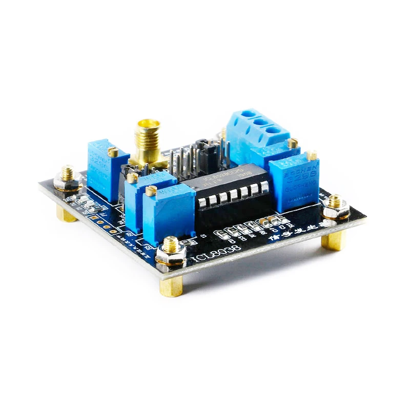 Модуль генератора сигналов ICL8038, низкочастотный источник сигнала/синусоида/треугольная волна, прямоугольная волна/генерация волн Модуль генератора сигналов ICL8038, низкочастотный источник сигнала/синусоида/треугольная волна, прямоугольная волна/генерация волн