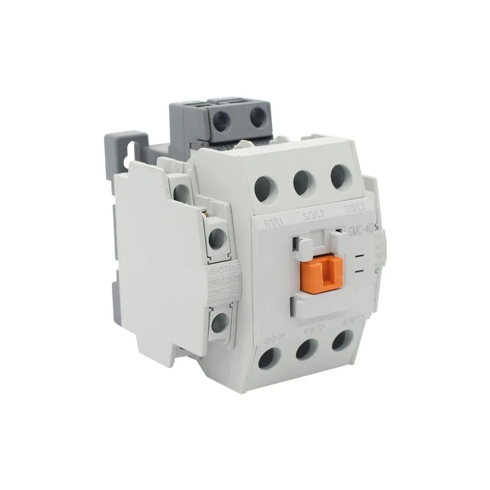 ManHua 3P GMC-40 220VAC 40A Electrical Magnetic Contactor Three Phase for Protect Home Improvement and Electrical Equipment