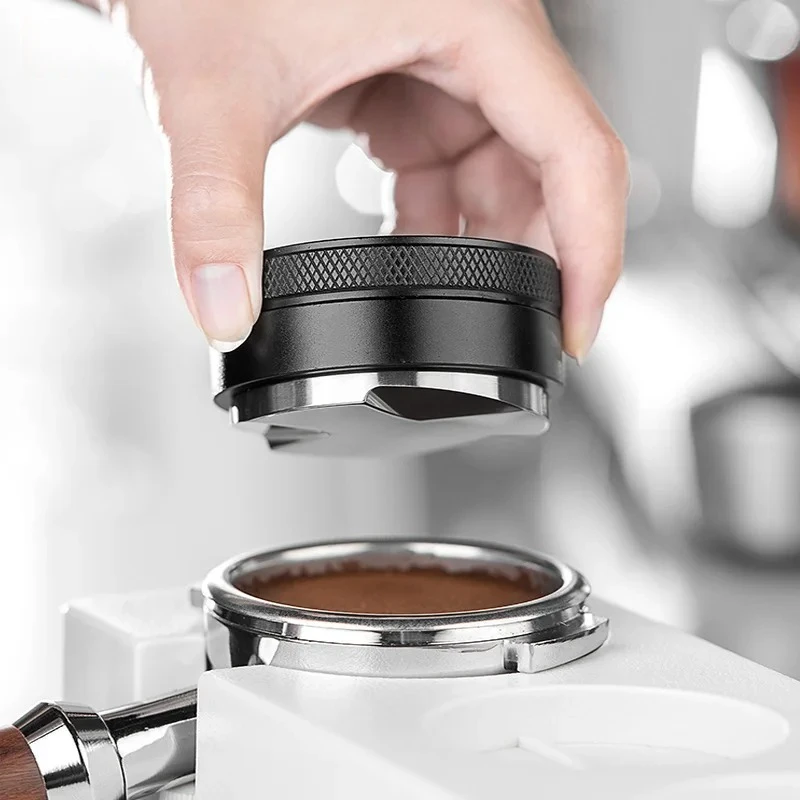 

51/53/58mm Coffee Tamper 3 Angled Slopes Palm Tamper Coffee Distributor Espresso Distribution Tool Coffee Accessories