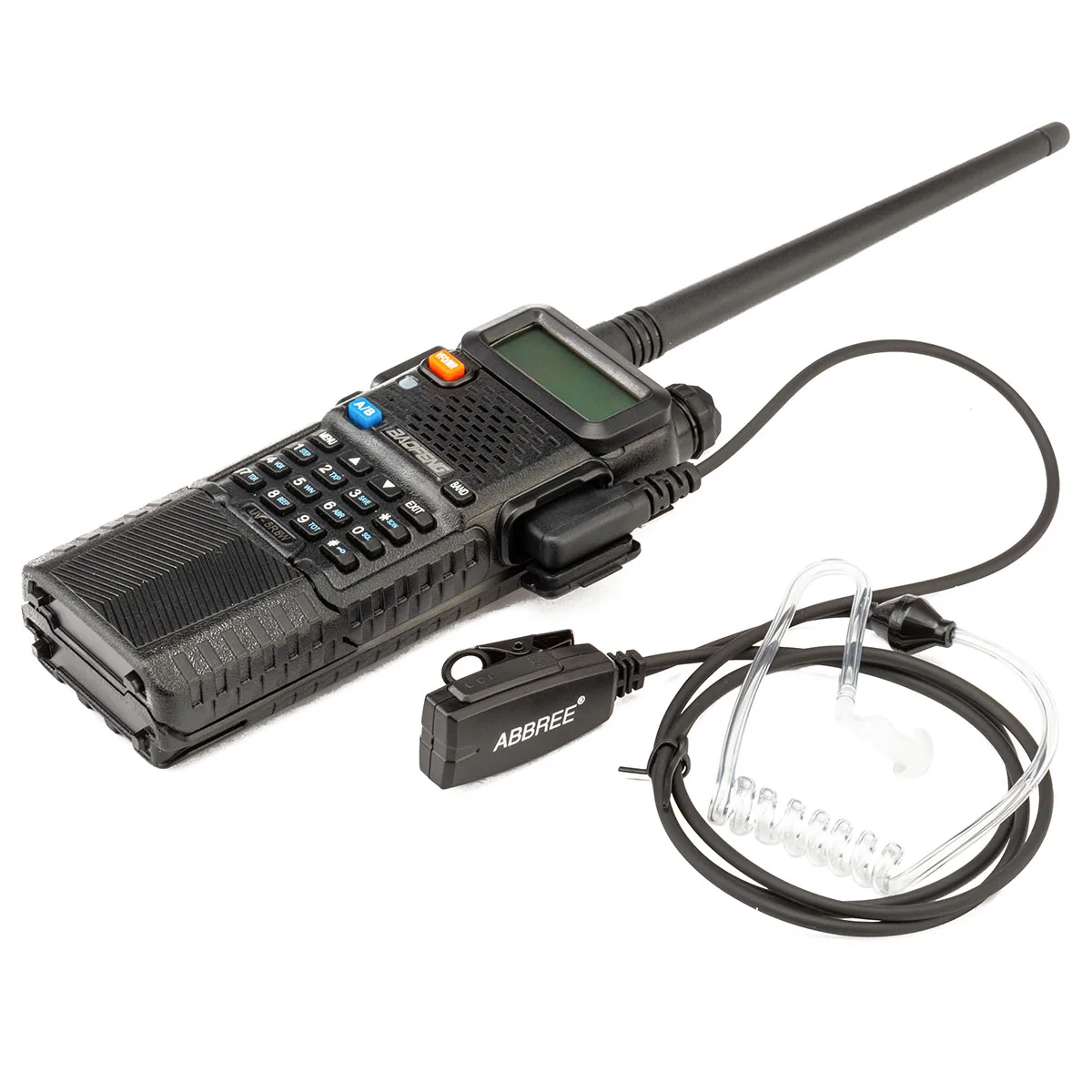 Abbree Auricolare Microfono Auricolare Spina a 2 pin Con funzione vivavoce VOX Per UV-5RH UV-21 UV32 UV-K6 Walkie Talkie Radio bidirezionale