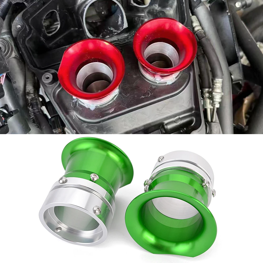 Motorcycle Wind High Flow Airbox Air Intake Cup Velocity Stack Air Funnel for Kawasaki Ninja 650 Z650 Z650RS Vulcan S 650