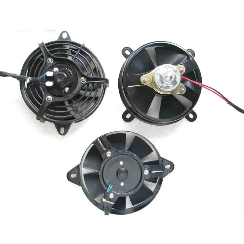 Motorcycle radiator special fan cooling fan, large air volume cooling DC fan