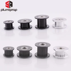 10PCS GT2 Idler Timing Pulley 16-tooth 20-Teeth with 3mm or 5mm Bore with Bearings for 3D Printer Parts Timing Belt 6mm 10mm