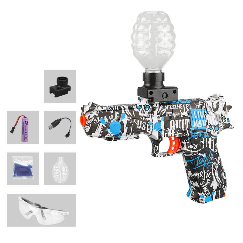 3.7V Battery Boy Beads Balls Gun Electric Shoot Outdoor Team Collaboration Multiple Options And Colors Available image 2