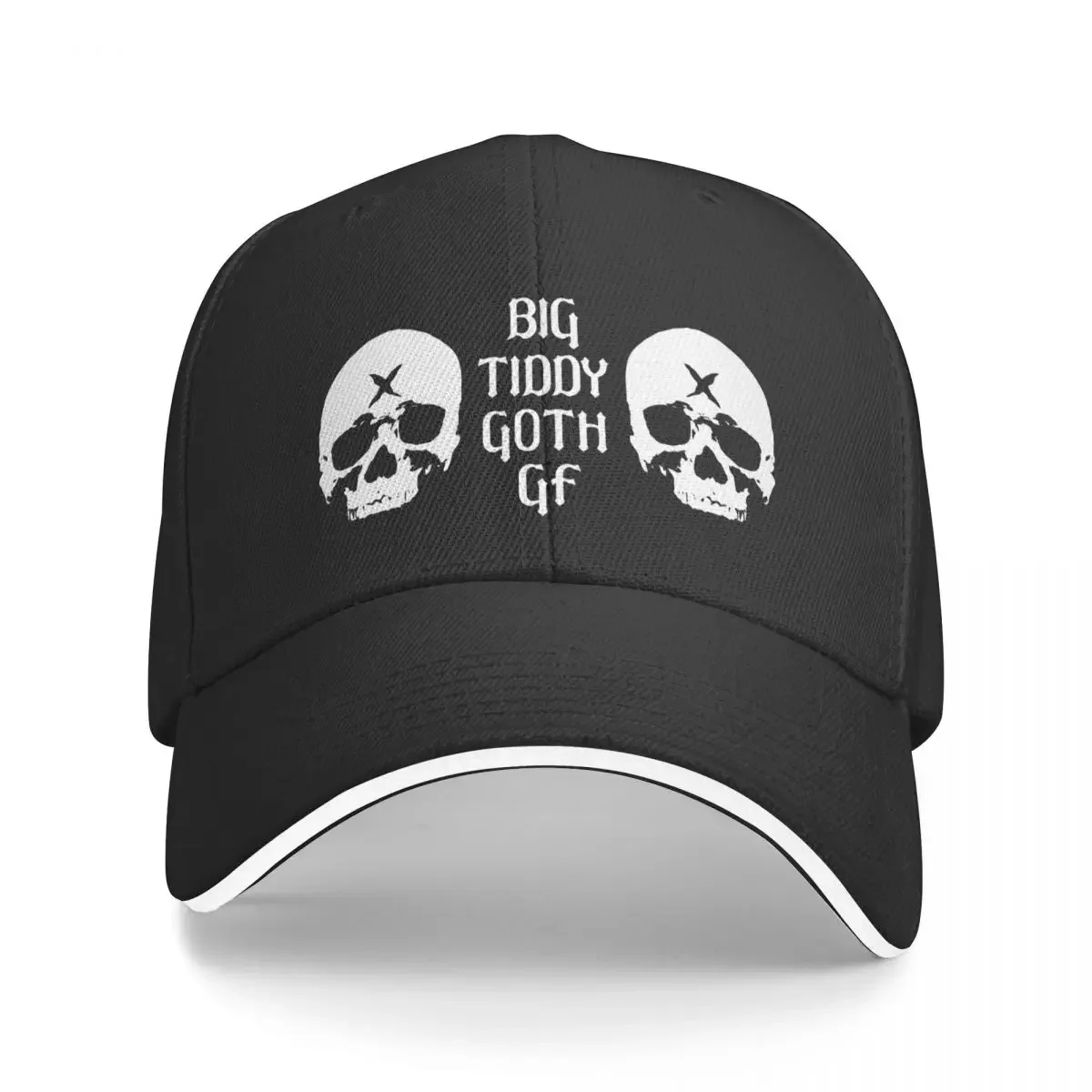 Big Tiddy Goth GF Girlfriend with Skull boobs Baseball Cap New In Hat Ball Cap Fashion Beach Men Women's