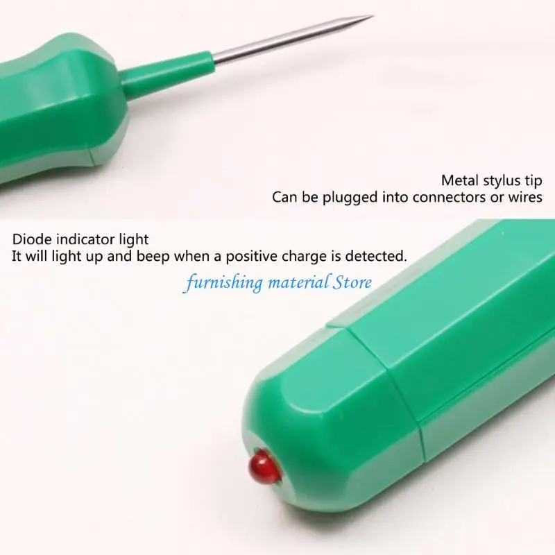 

Y5GD Car Automotive Electric Circuit Tester Car Truck Circuit Probe Test Pen Automotive Test Light Tester Wireless Test Pen