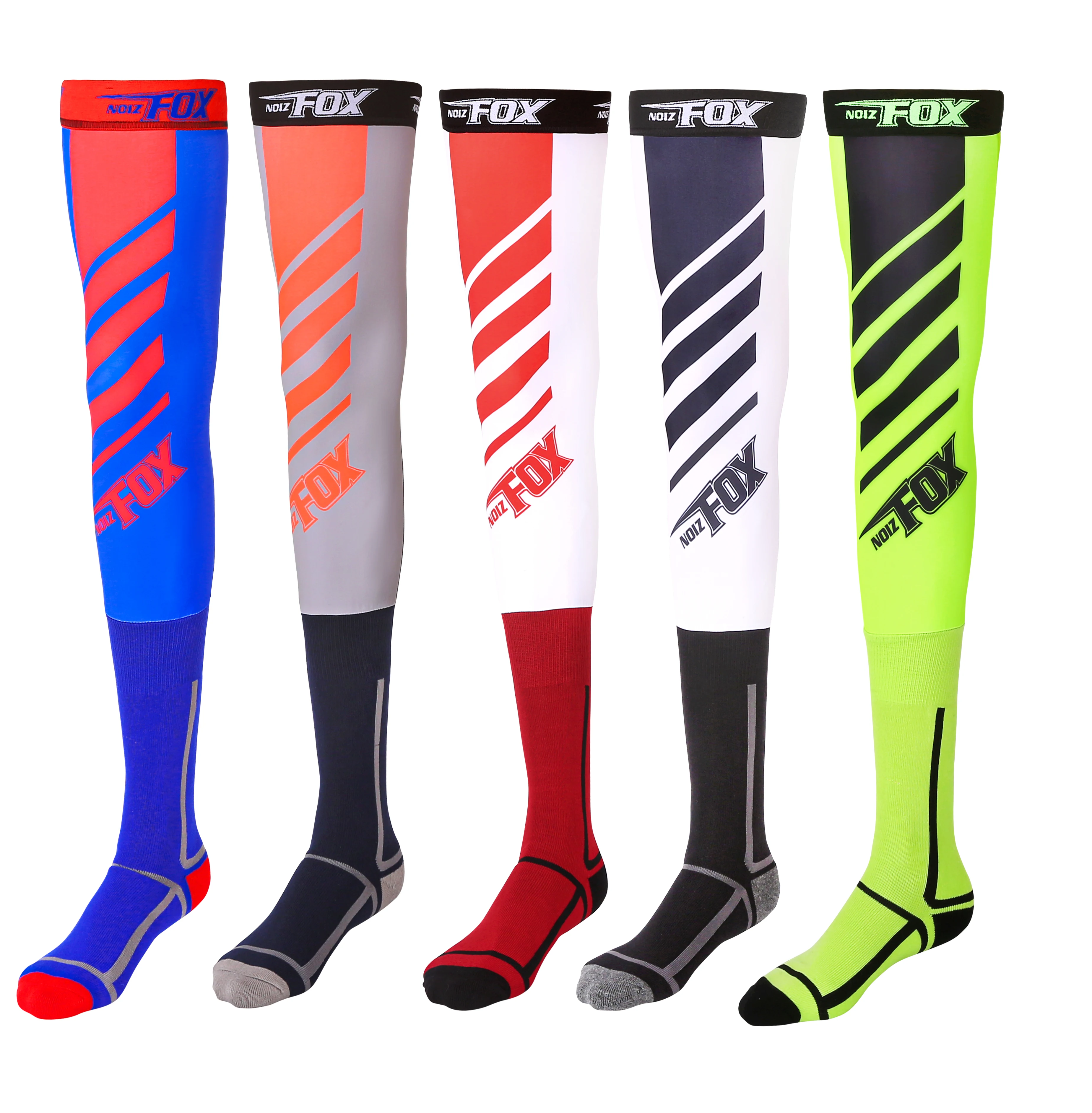 

2024 Motorcycle Compression Knee Brace enduro Sock Top Motocross Socks MTB ATV MX Knee Protection Sport moto sock Anti-Skid