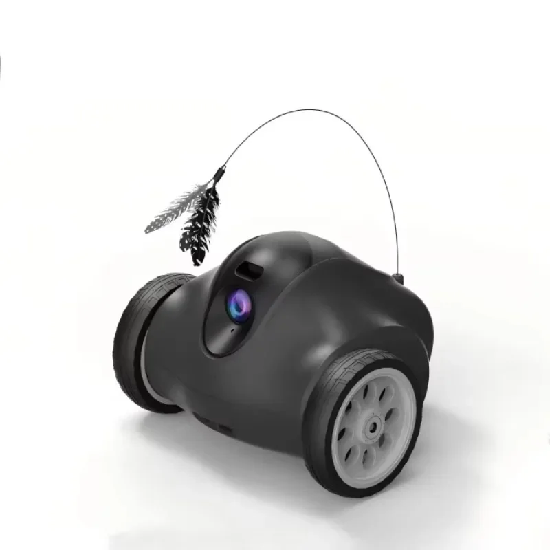32G Modern Wireless Robot Cat Toy Interactive Laser Camera Smart App Control Plastic Pet Dog Interactive Sports Toy