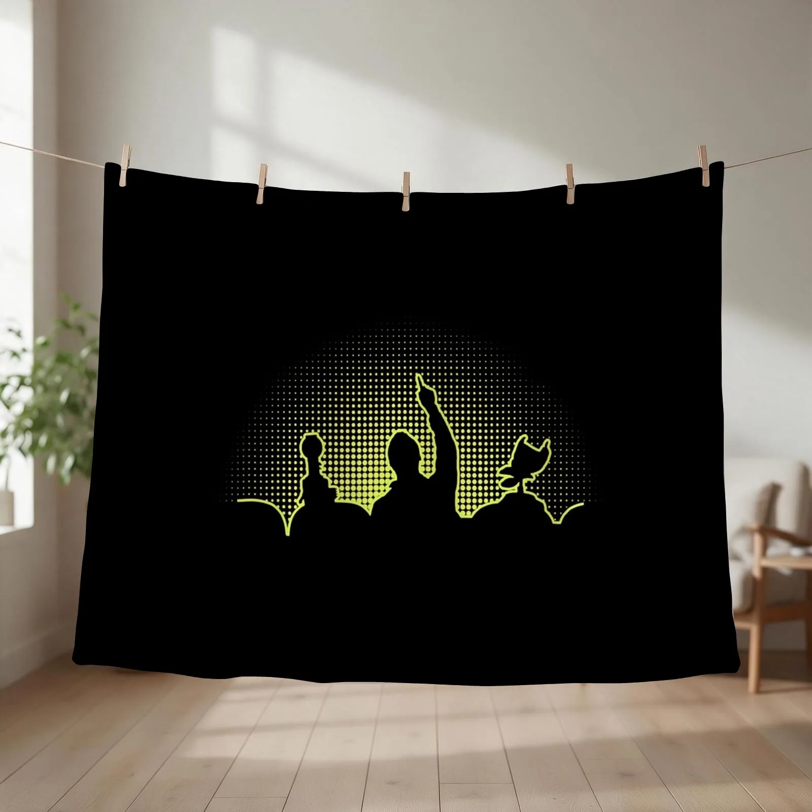 Mystery Science Theater 3000 Throw Blanket couch cozy soft plush fuzzy picnic outdoor blanket