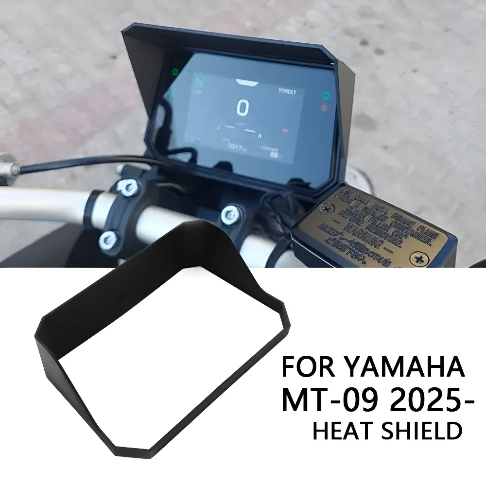 

For YAMAHA MT09 MT07 XSR 900 New Motorcycle Sun Visor Cover Instrument Screen Sunshade Guard Protection Instrument Film 2025
